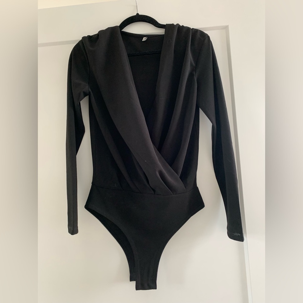 Ichi black bodysuit size Small
